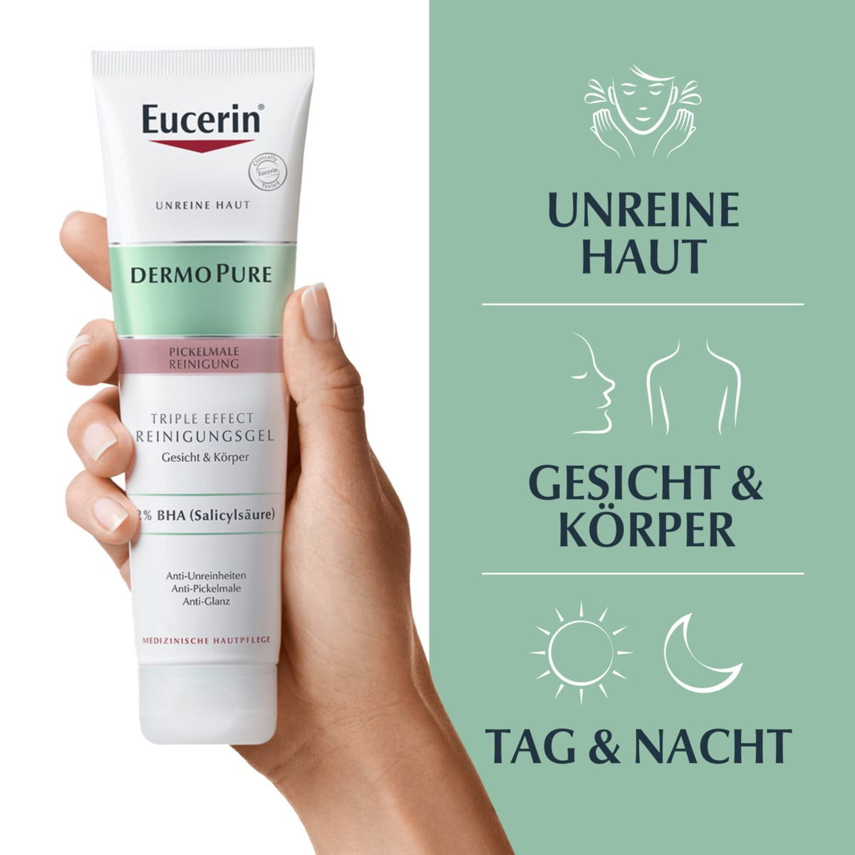Eucerin dermopure cleansing gel discount
